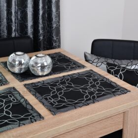 Podkładki Modern – Czarny