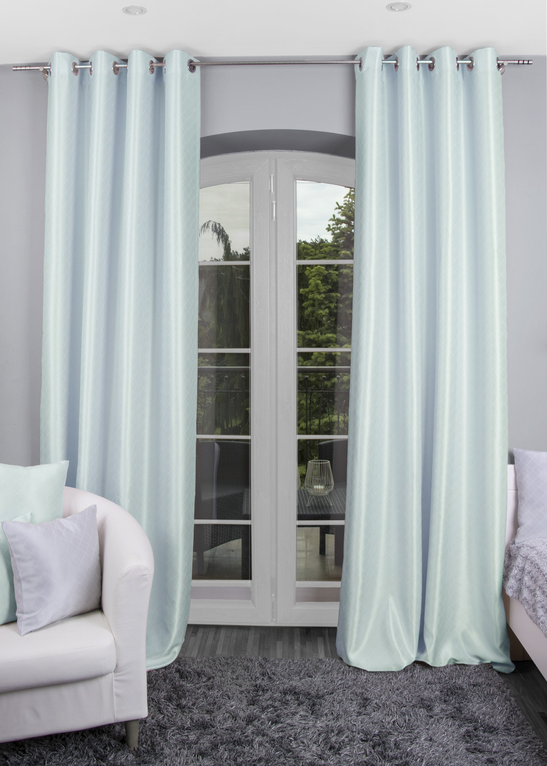 Zasłona Merida – Miętowy Zasłona Merida – Miętowy