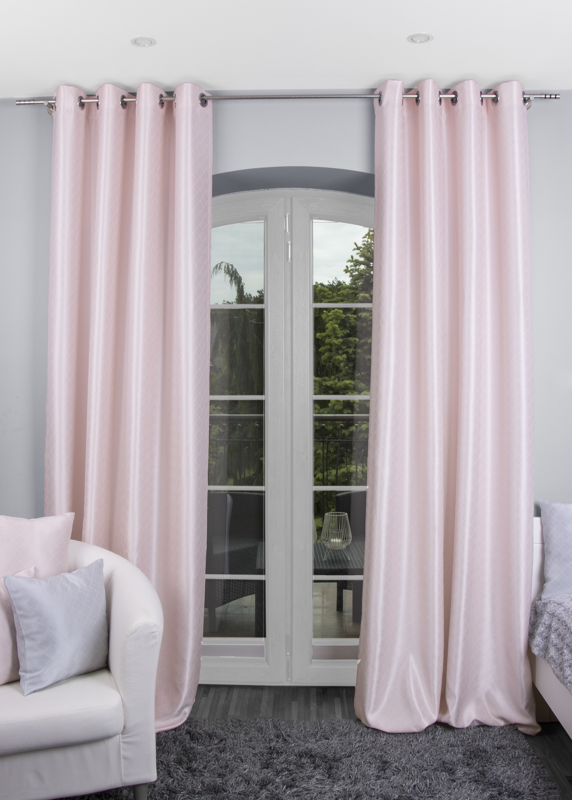 Zasłona Merida – Pudrowy róż Zasłona Merida – Pudrowy róż