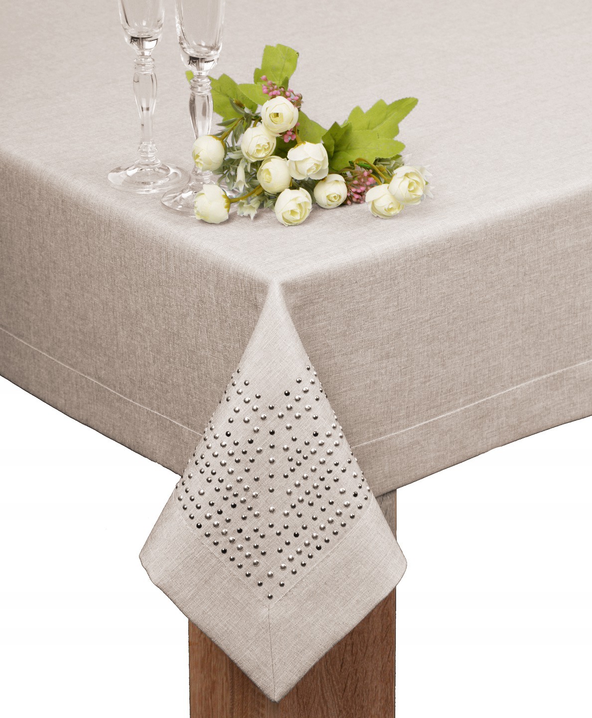 Obrus Panama Decor – Beżowy Obrus Panama Decor – Beżowy