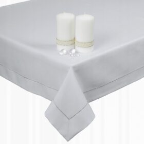 Obrus Panama Lux – Jasny Szary Obrus Panama Lux – Jasny Szary