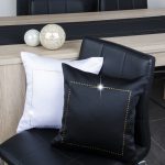 Poszewka Glamour – Czarny Poszewka Glamour – Czarny