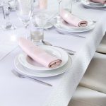 Obrus Szmaragd – Biały