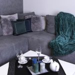 Serweta na stół – Szmaragd Czarna