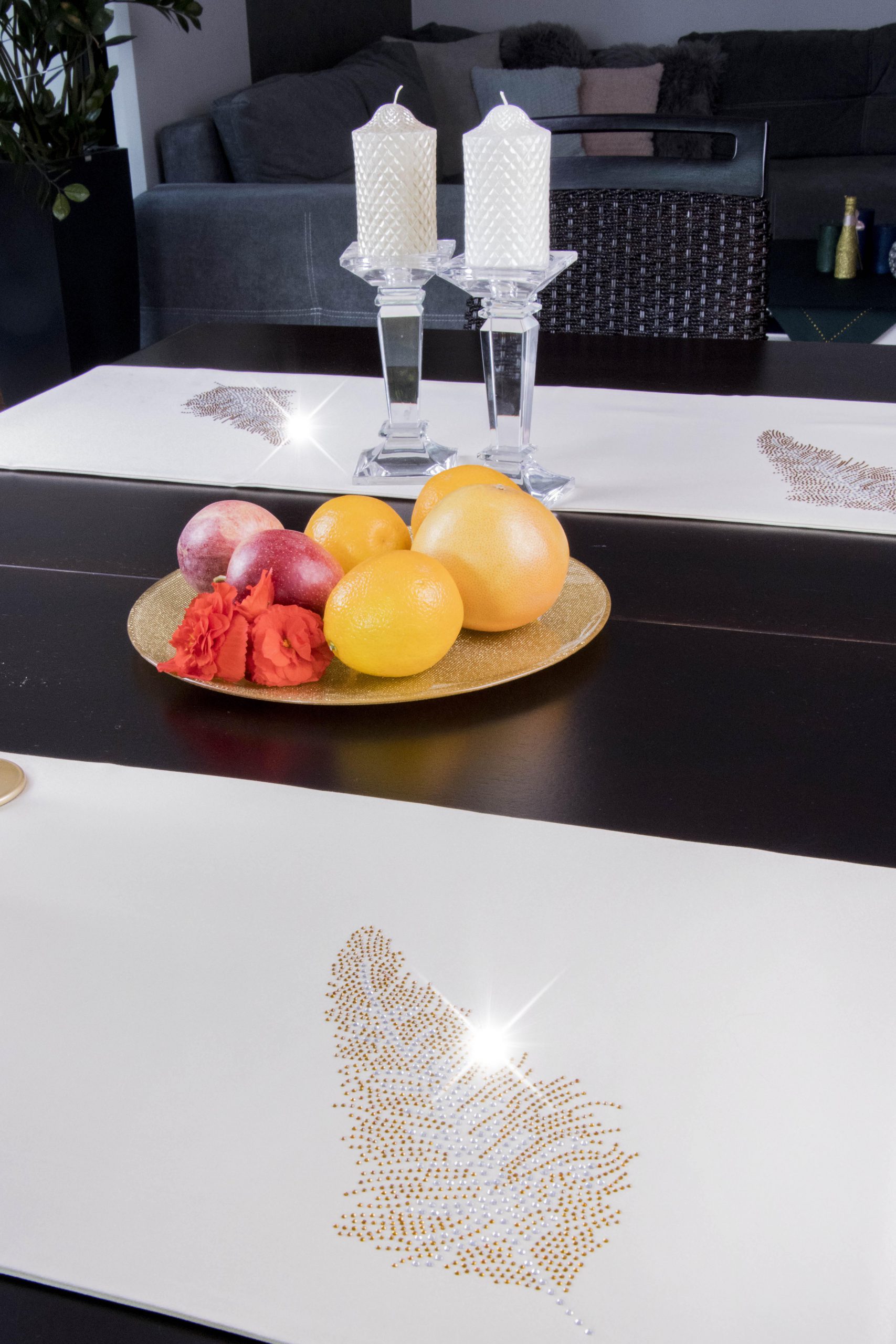 Pas Liść – Beż Złoto Pas Liść – Beż Złoto