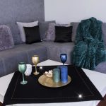 Serweta Glamour – Czarny złoto