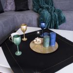 Serweta Glamour – Czarny złoto