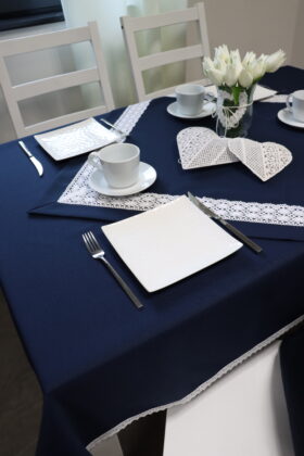 Serweta na stół- Sewilla  Granatowa