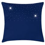 Poszewka Rubin – Granatowy Srebrne Dżety