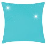 Poszewka Rubin – Turkusowy Srebrne Dżety