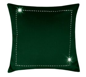 Poszewka Glamour – Zielony Ciemny