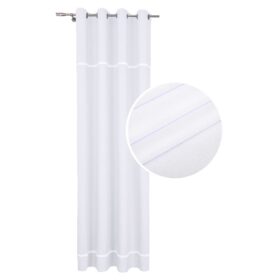 Zasłona Malaga - Biały