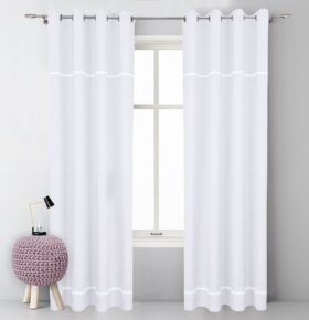 Zasłona Malaga – Biały