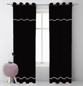 Zasłona Malaga – Czarny