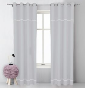 Zasłona Malaga – Jasny Szary Zasłona Malaga – Jasny Szary