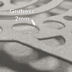 Ażur Dekor Pionowy wz.1 – Szary