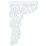 Ażur Dekor Narożny wz.1 – Czarny