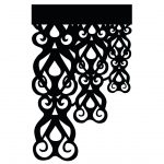 Ażur Dekor Narożny wz.3 – Biały