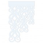 Ażur Dekor Narożny wz.3 – Beżowy