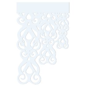 Ażur Dekor Narożny wz.3 – Biały