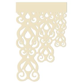 Ażur Dekor Narożny wz.3 – Beżowy