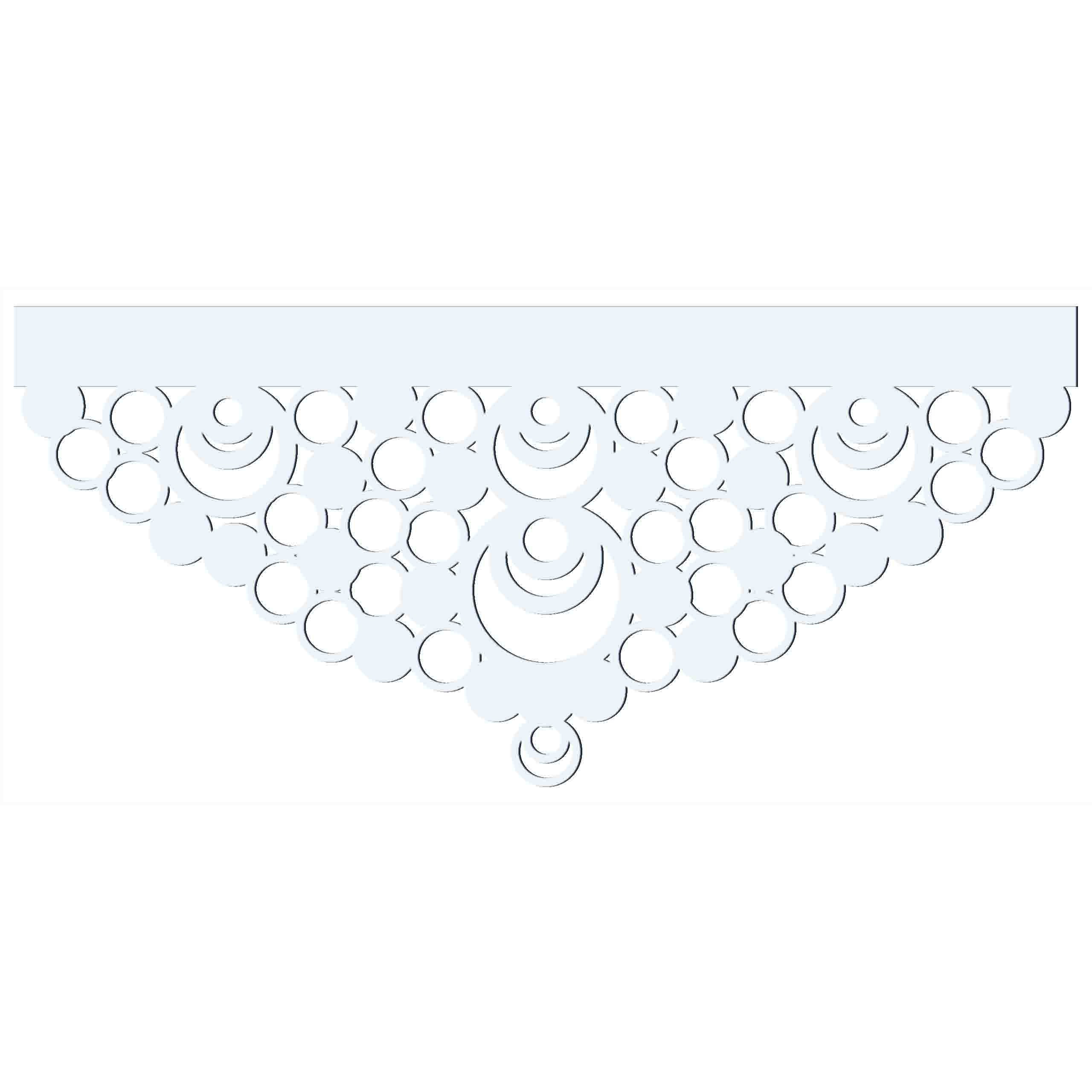 Ażur ozdobny wz.1 – Biały Ażur ozdobny wz.1 – Biały