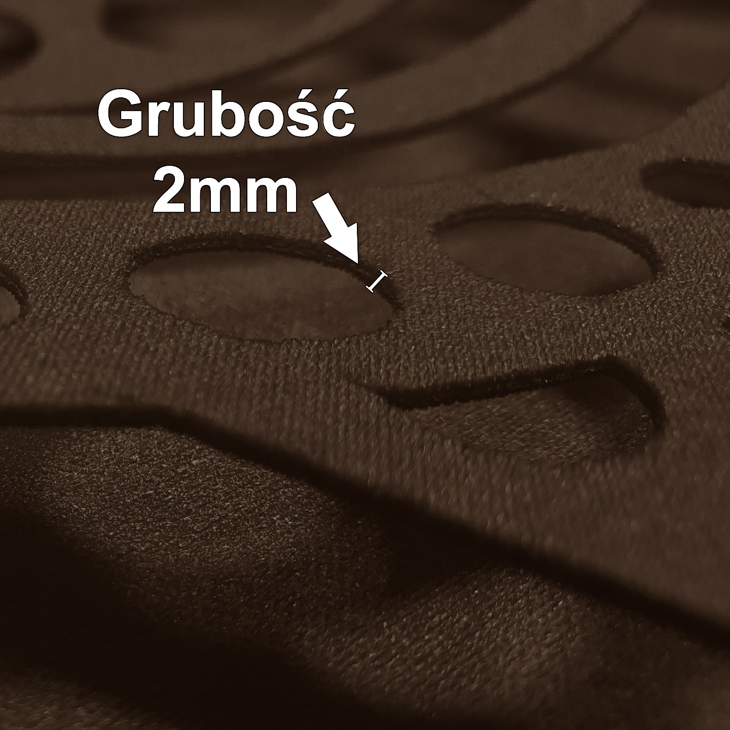 Ażur ozdobny wz.1 – Brązowy Ażur ozdobny wz.1 – Brązowy