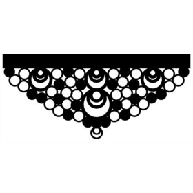 Ażur ozdobny wz.1 – Czarny