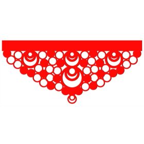 Ażur ozdobny wz.1 – Czerwony