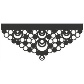 Ażur ozdobny wz.1 – Grafit