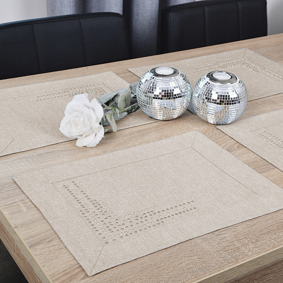 Podkładki Panama Decor – Beżowe Podkładki Panama Decor – Beżowe