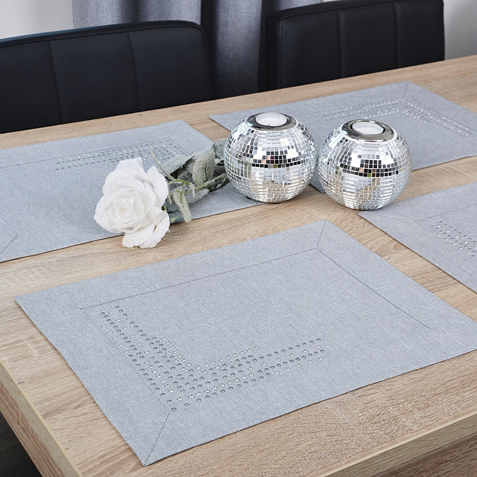 Podkładki Panama Decor – Szary Podkładki Panama Decor – Szary