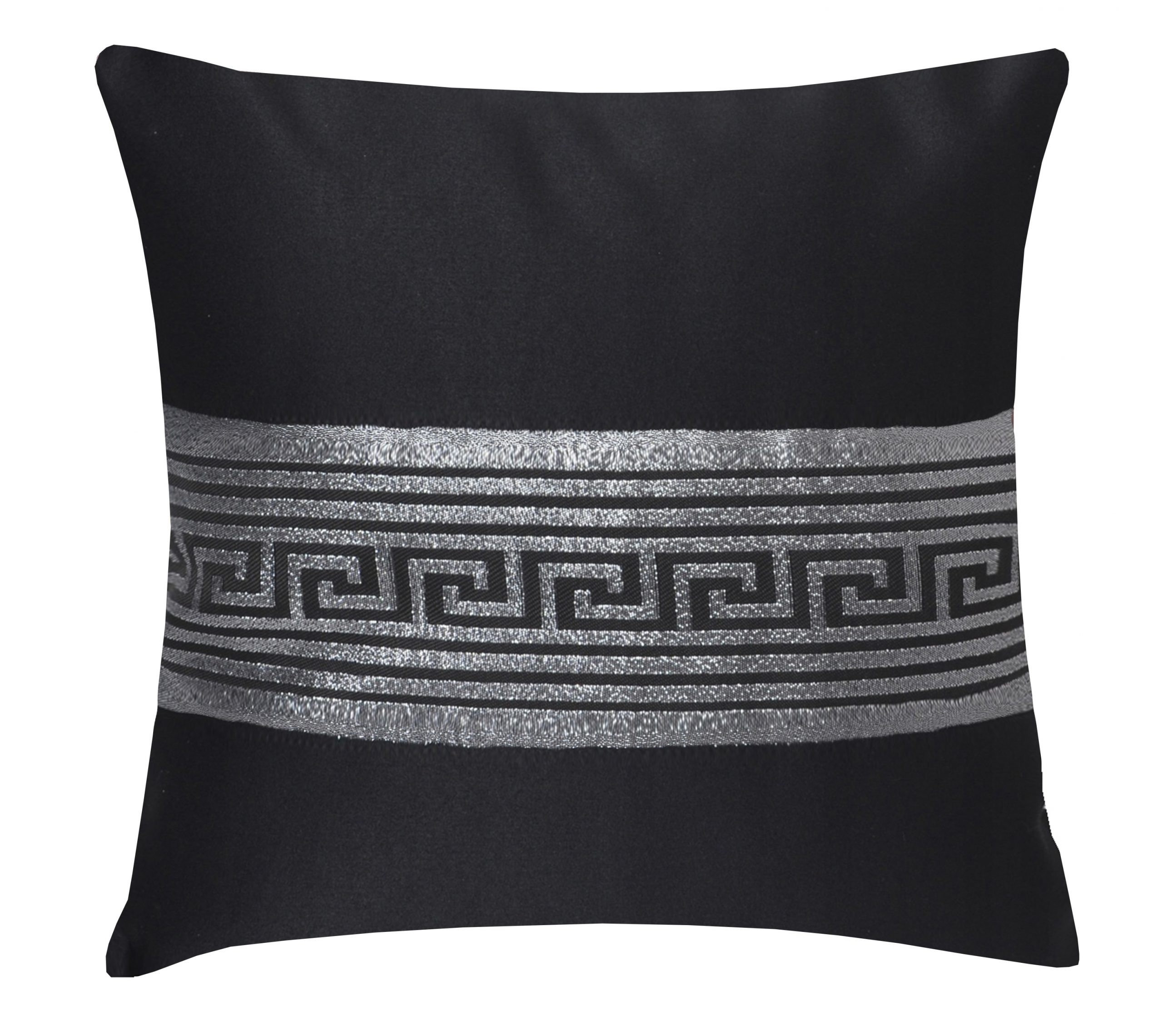 Poszewka Rodos Lux – Czarny Srebro Poszewka Rodos Lux – Czarny Srebro