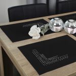 Podkładki Panama Decor – Czarny Podkładki Panama Decor – Czarny