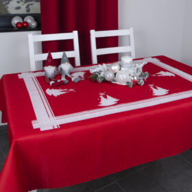 Obrus Świąteczny BN17 – Czerwień