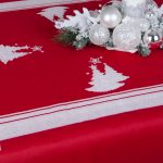 Obrus Świąteczny BN17 – Czerwień
