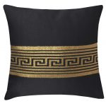 Poszewka Rodos Lux – Czarny Złoto Poszewka Rodos Lux – Czarny Złoto