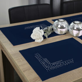 Podkładki Panama Decor – Granatowy