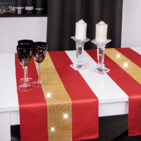 Bieżnik Cyrkonia – Czerwień ze złotym Bieżnik Cyrkonia – Czerwień ze złotym