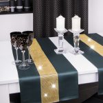 Bieżnik Cyrkonia – Ciemna zieleń ze złotym