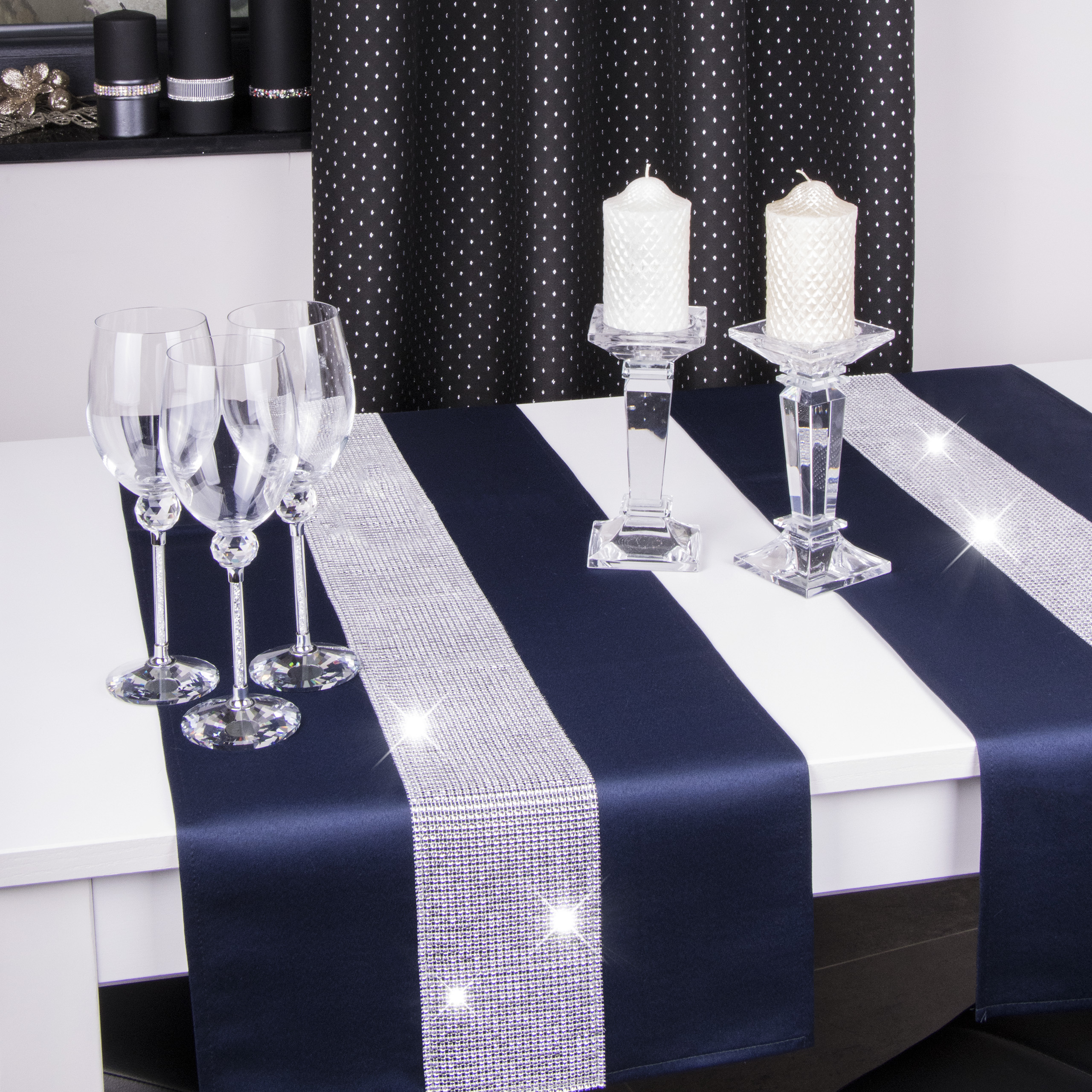 Bieżnik Cyrkonia – Granat ze srebrnym Bieżnik Cyrkonia – Granat ze srebrnym