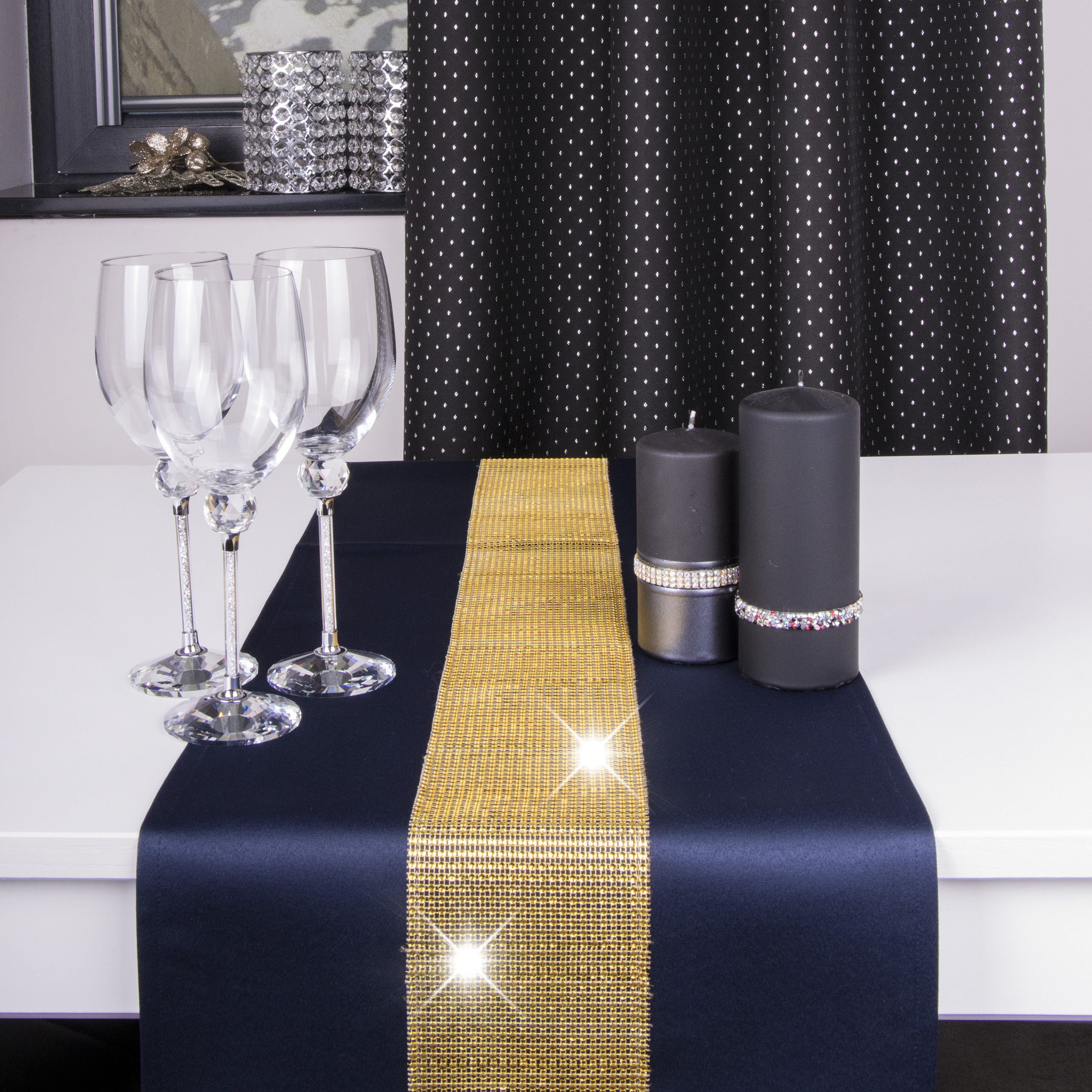 Bieżnik Cyrkonia – Granat ze złotym Bieżnik Cyrkonia – Granat ze złotym