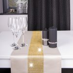 Bieżnik Cyrkonia – Biały ze srebrną listwą