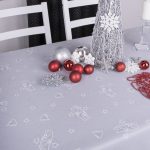 Obrus świąteczny renifer BN/LM19 – Szary Obrus świąteczny renifer BN/LM19 – Szary