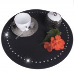 Podkładka koło Glamour – Czarna