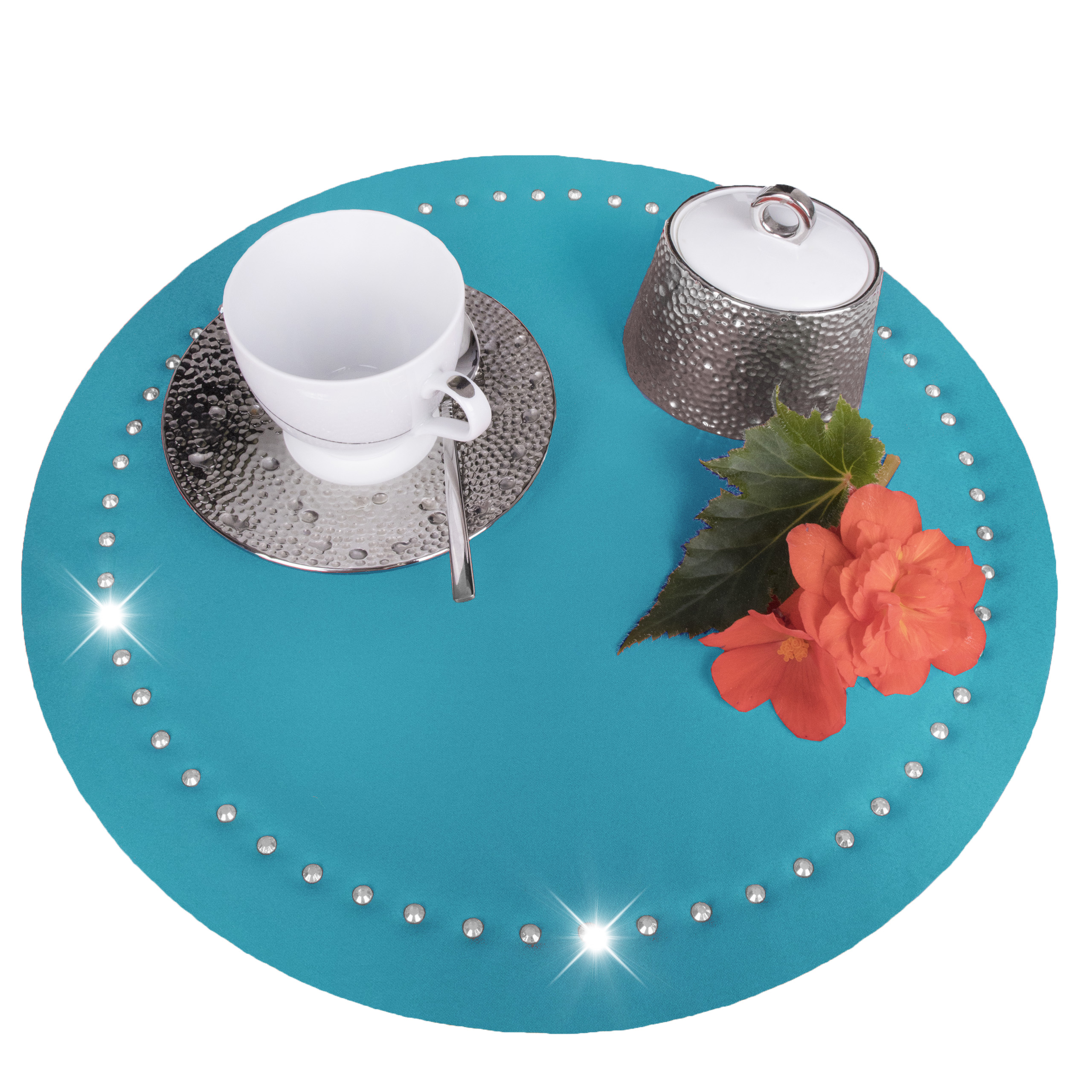 Podkładka koło Glamour – Turkus Podkładka koło Glamour – Turkus