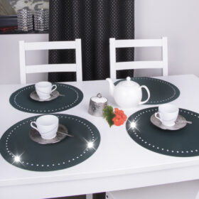 Podkładka koło Glamour – Ciemna zieleń