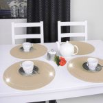 Podkładka koło Glamour – Biel