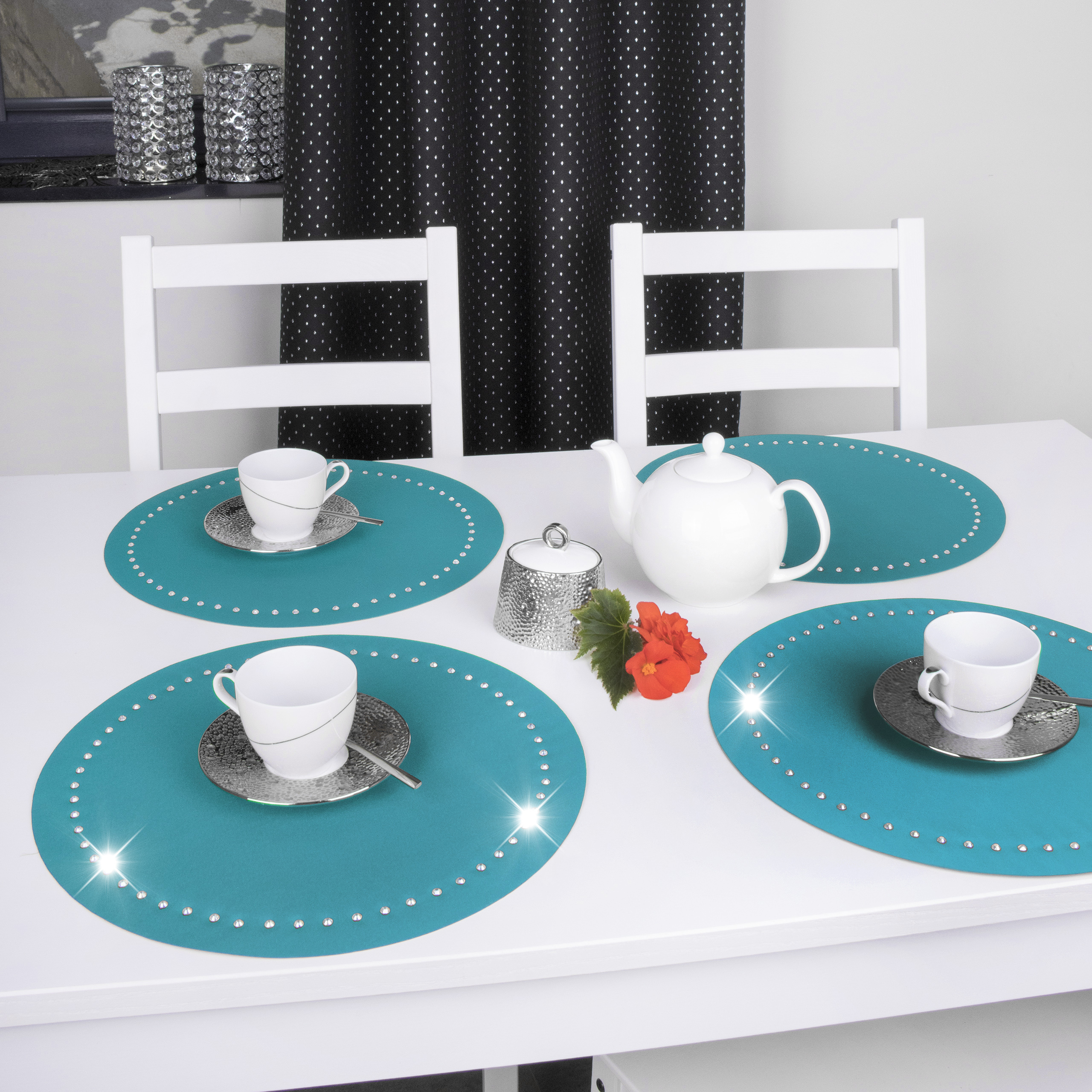 Podkładka koło Glamour – Turkus Podkładka koło Glamour – Turkus