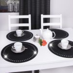 Podkładka koło Glamour – Czarna